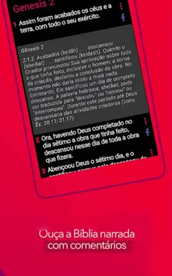 Bíblia de estudo Almeida android App screenshot 5